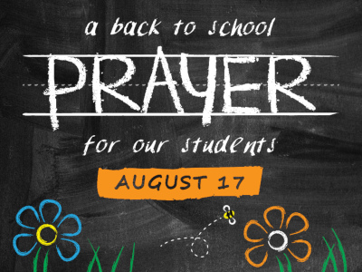 Back to School Prayer